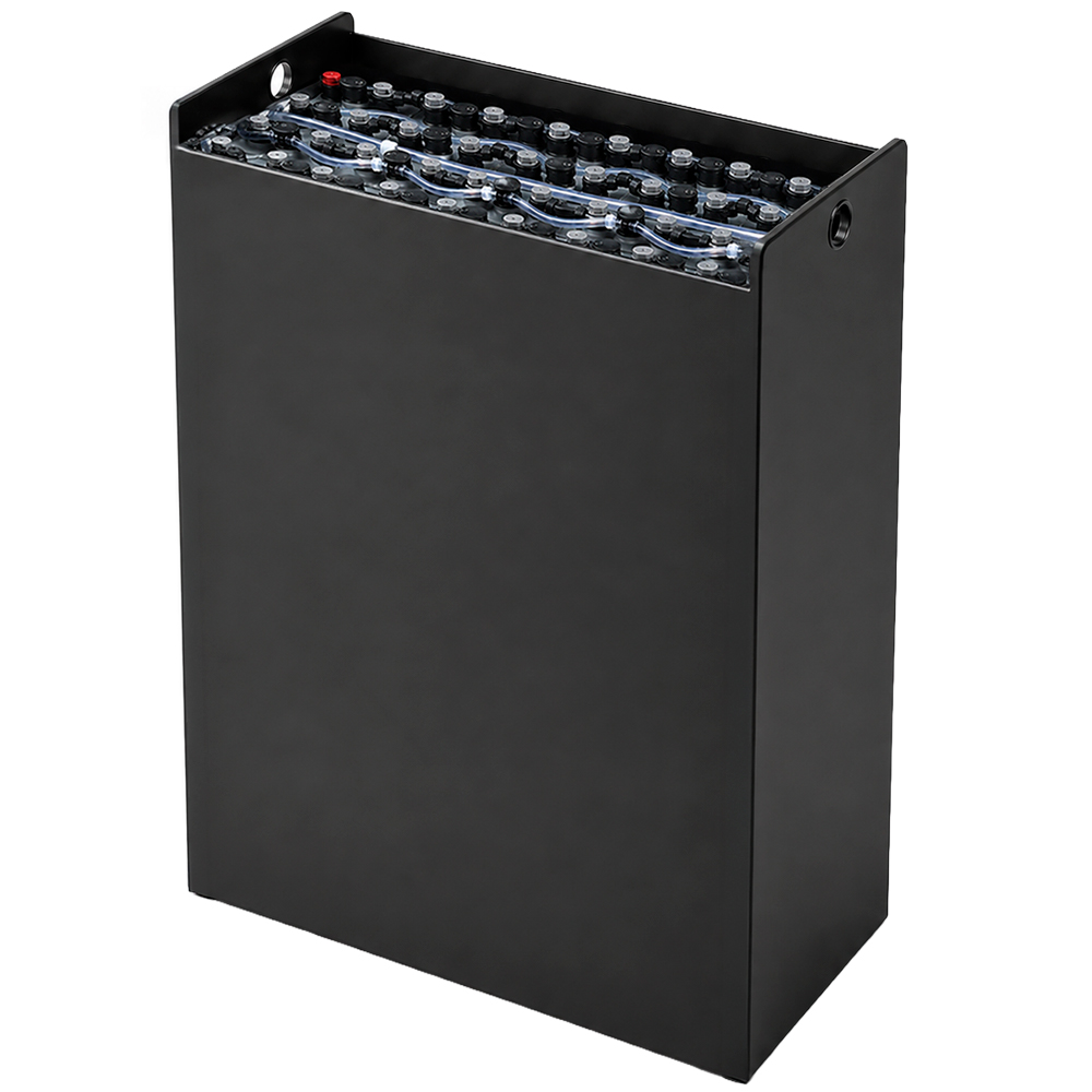 Gabelstaplerbatterie 24V 4PZS 620Ah – technische Zeichnung mit Abmessungen