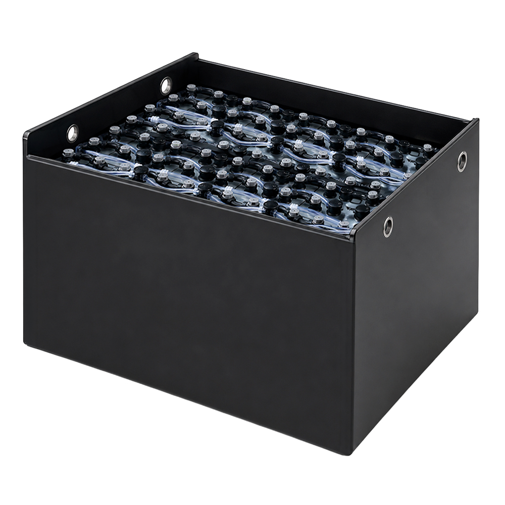 Gabelstaplerbatterie 80V 6PZS 480Ah – technische Zeichnung mit Abmessungen