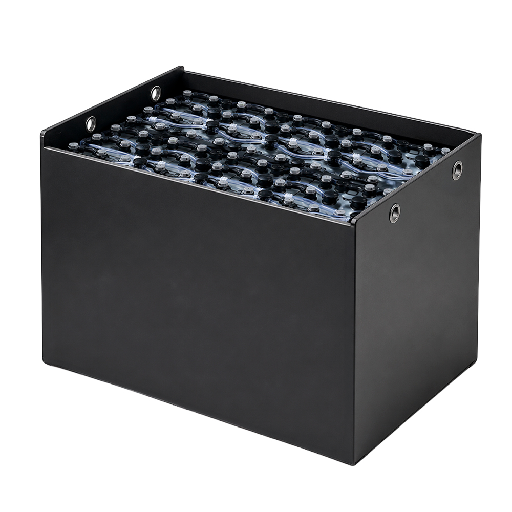 Gabelstaplerbatterie 80V 3PZS 375Ah – technische Zeichnung mit Abmessungen