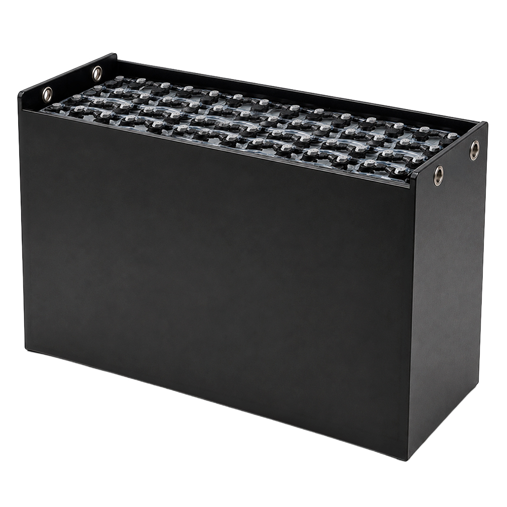 Gabelstaplerbatterie 48V 5PZS 700Ah (DIN-C) – technische Zeichnung mit Abmessungen