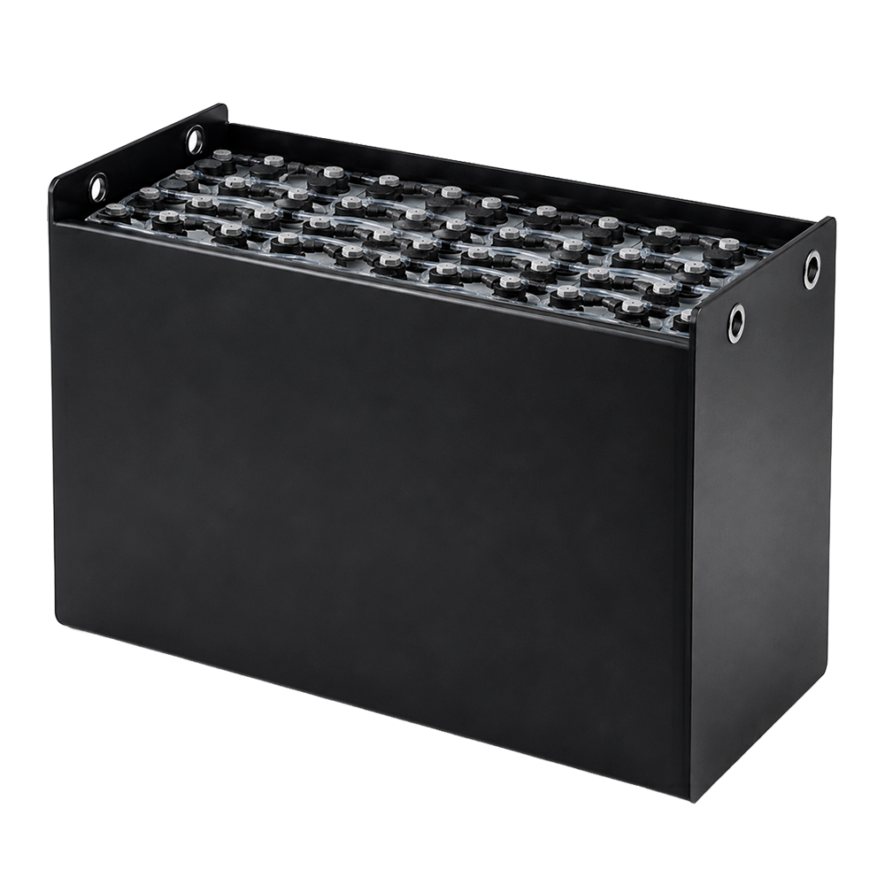 Gabelstaplerbatterie 48V 5PZS 625Ah (DIN-B) – technische Zeichnung mit Abmessungen