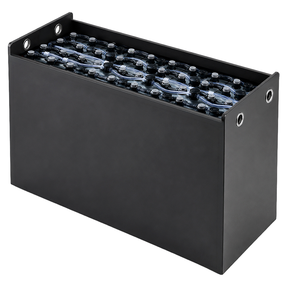 Gabelstaplerbatterie 48V 4PZS 560Ah (DIN-C) – technische Zeichnung mit Abmessungen