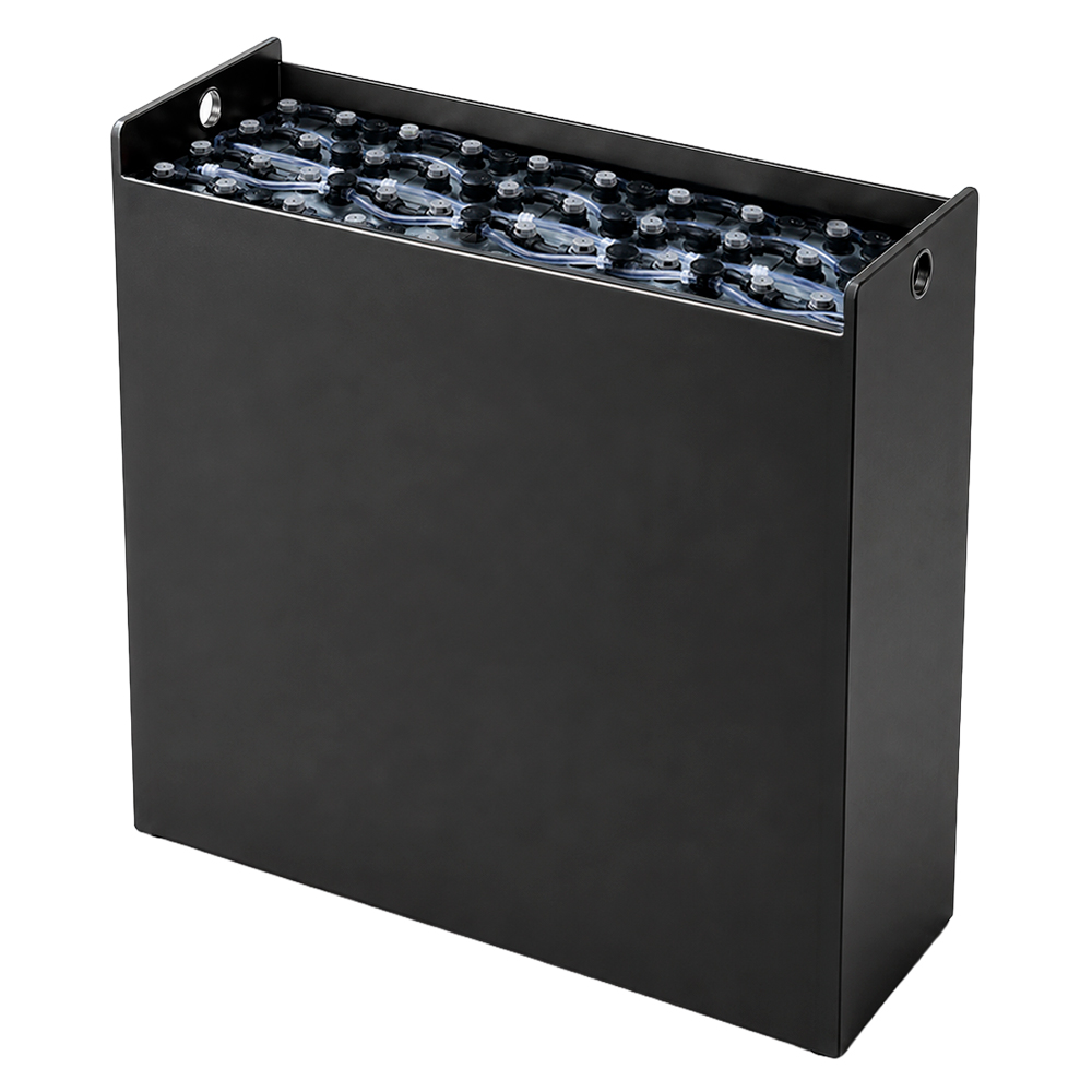 Gabelstaplerbatterie 24V 2PZB 200Ah – technische Zeichnung mit Abmessungen