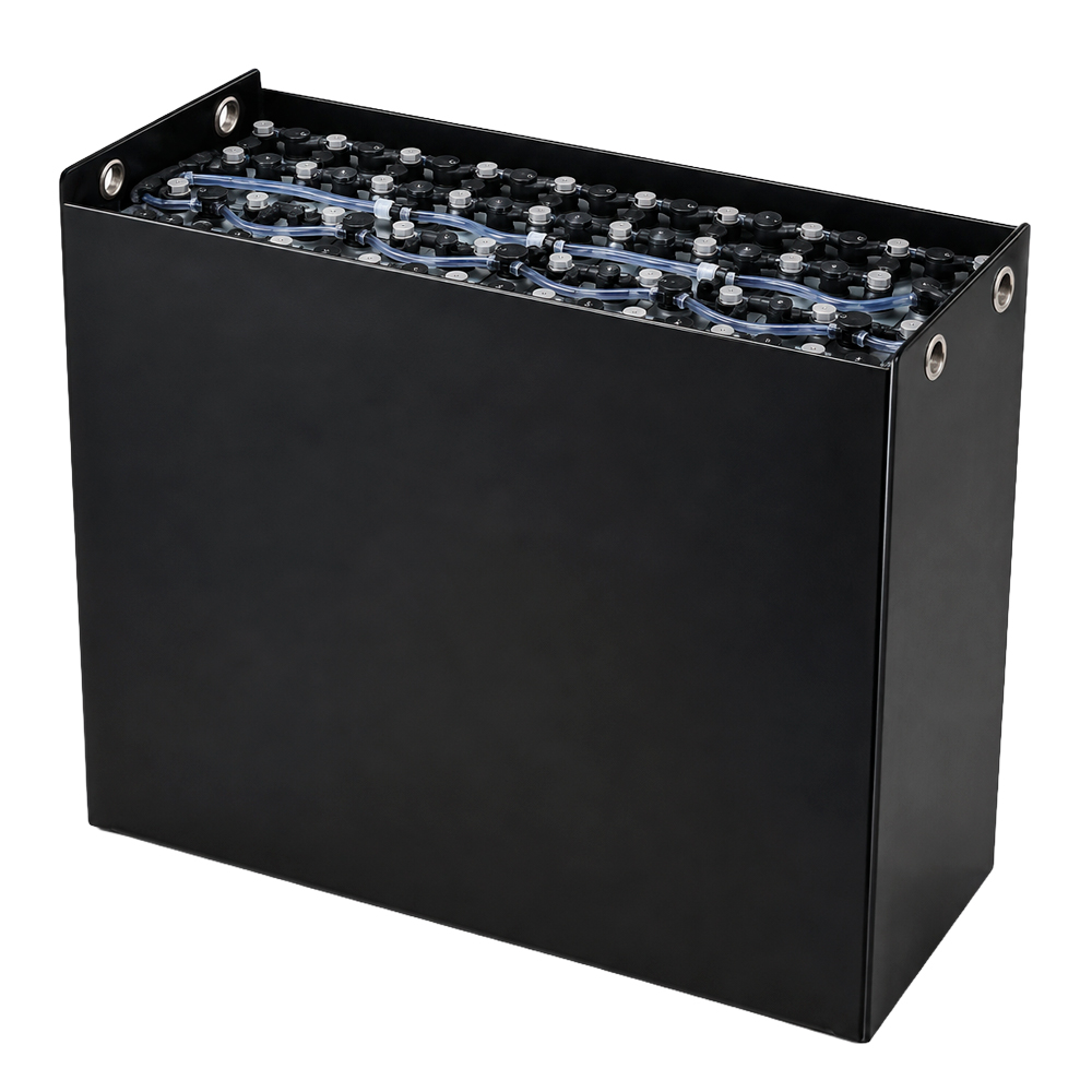 Gabelstaplerbatterie 48V 3PZS 420Ah (DIN-C) – technische Zeichnung mit Abmessungen