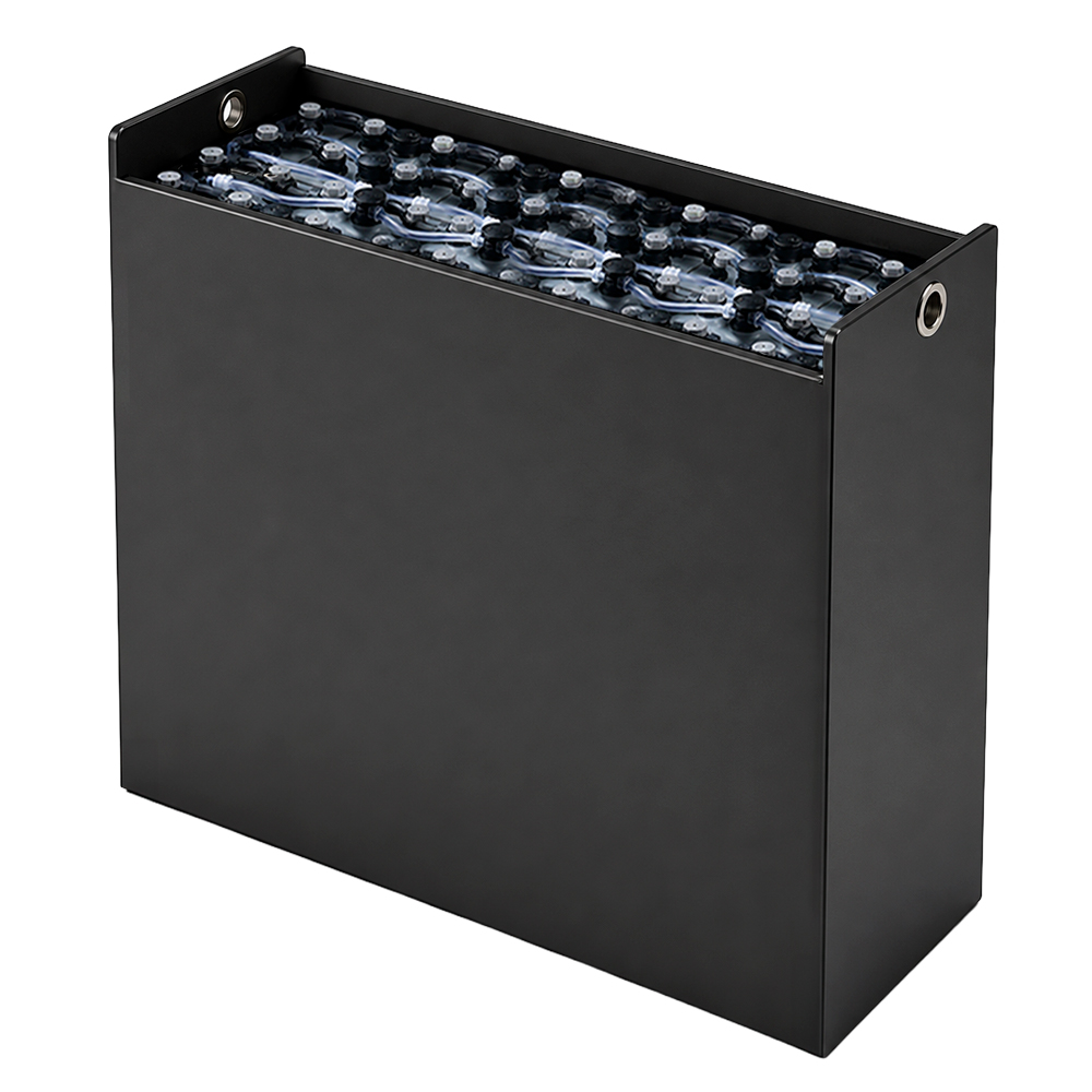 Gabelstaplerbatterie 24V 4PZS 240Ah (DIN-B) – technische Zeichnung mit Abmessungen