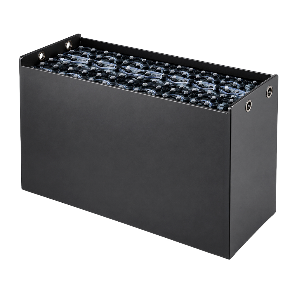 Gabelstaplerbatterie 48V 4PZS 500Ah – technische Zeichnung mit Abmessungen