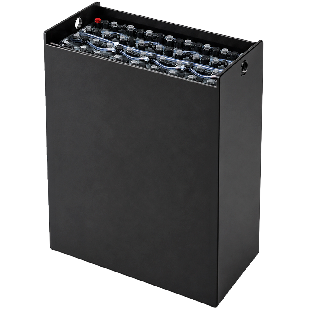 Gabelstaplerbatterie 24V 3PZS 465Ah – technische Zeichnung mit Abmessungen