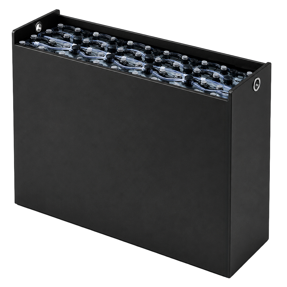 Gabelstaplerbatterie 24V 2PZS 250Ah (DIN-A) – technische Zeichnung mit Abmessungen