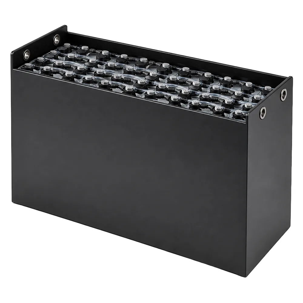 Gabelstaplerbatterie 48V 5PZS 575Ah (DIN-A) – Art.-Nr. LZ48V-5PZS-575-DINA – Maßzeichnung (L×B×H in mm)