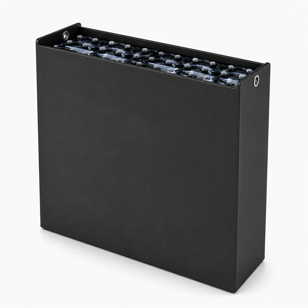 Gabelstaplerbatterie 24V 3PZS 465Ah – technische Zeichnung mit Abmessungen