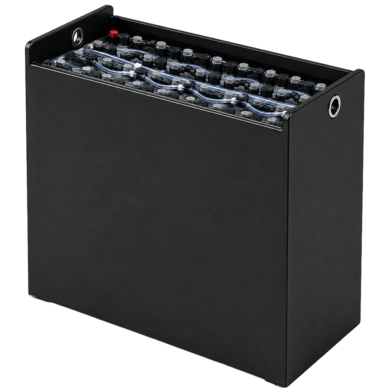 Gabelstaplerbatterie 24V 2PZS 160Ah (DIN-B) – technische Zeichnung mit Abmessungen
