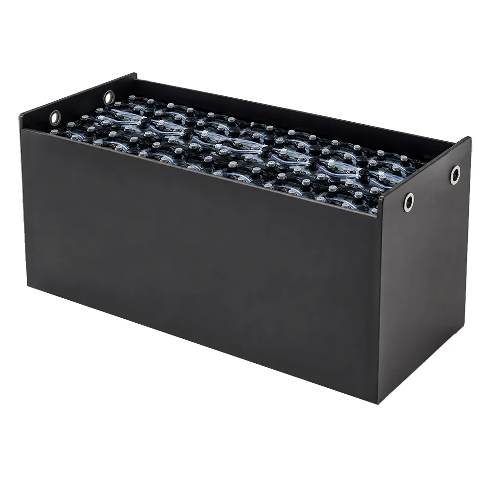 Gabelstaplerbatterie 48V 5PZS 575Ah (DIN-B) – Art.-Nr. LZ48V-5PZS-575-DINB – Maßzeichnung (L×B×H in mm)