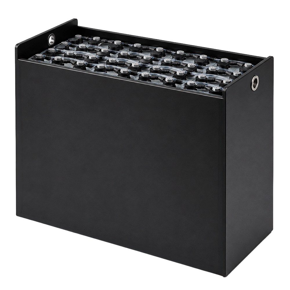 Gabelstaplerbatterie 48V 6PZS 930Ah – technische Zeichnung mit Abmessungen