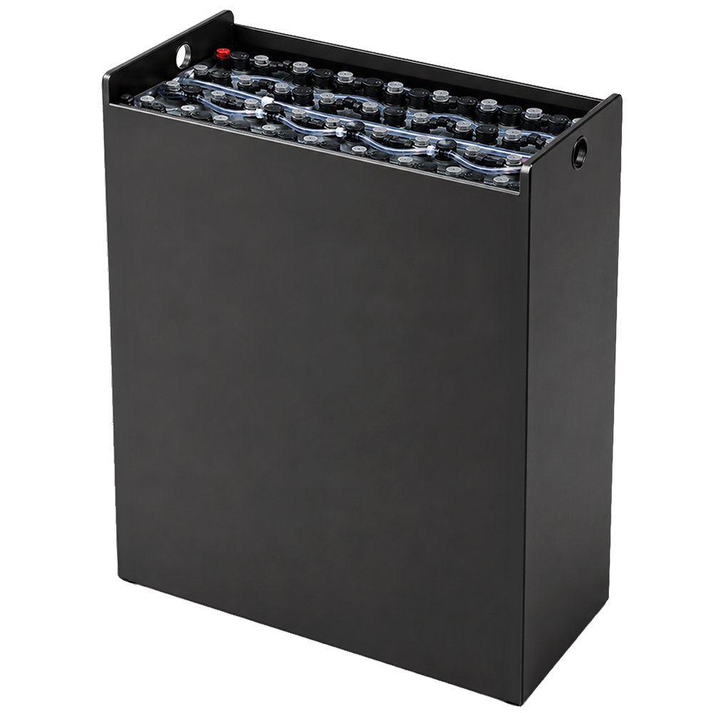Gabelstaplerbatterie 24V 4PZB 260Ah – technische Zeichnung mit Abmessungen