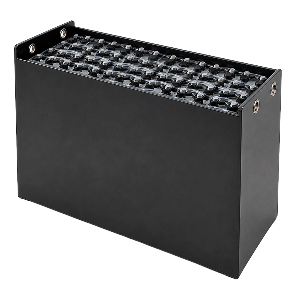 Gabelstaplerbatterie 48V 5PZS 700Ah (DIN-B) – technische Zeichnung mit Abmessungen