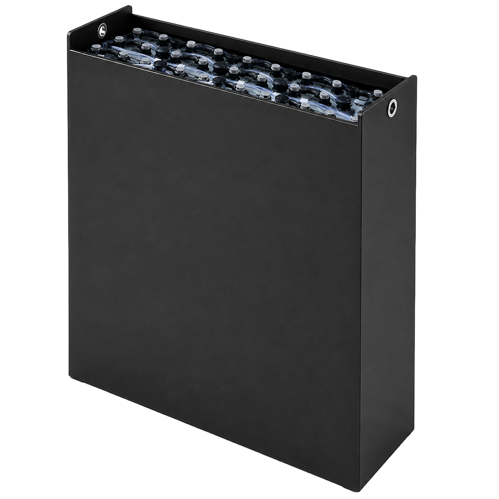 Gabelstaplerbatterie 24V 2PZB 200Ah – technische Zeichnung mit Abmessungen