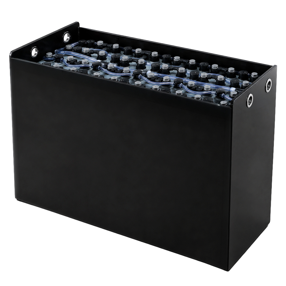 Gabelstaplerbatterie 48V 3PZS 465Ah (DIN-B) – technische Zeichnung mit Abmessungen