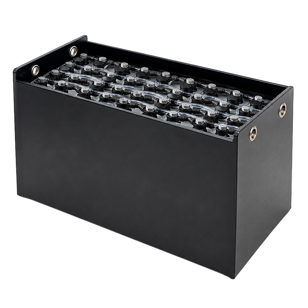 Gabelstaplerbatterie 48V 5PZS 625Ah (DIN-A) – technische Zeichnung mit Abmessungen