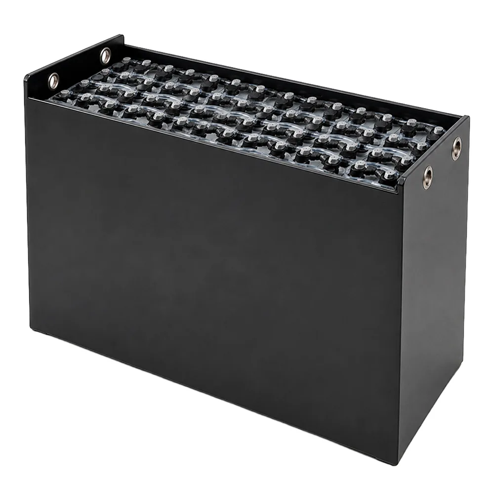 Gabelstaplerbatterie 48V 5PZS 700Ah (DIN-B) – Art.-Nr. LZ48V-5PZS-700-DINB – Maßzeichnung (L×B×H in mm)
