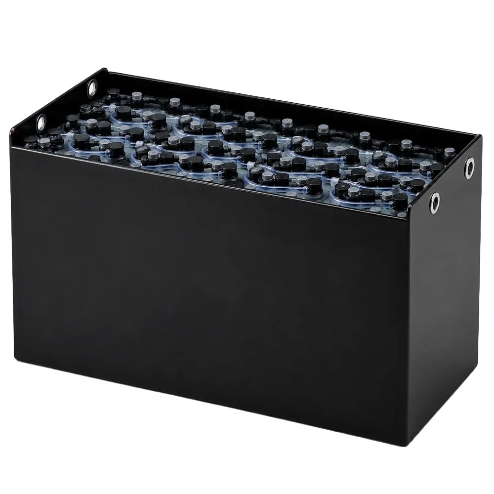 Gabelstaplerbatterie 24V 5PZS 625Ah (DIN-A) – Produktansicht – Art.-Nr. LZ24V-5PZS-625-DINA