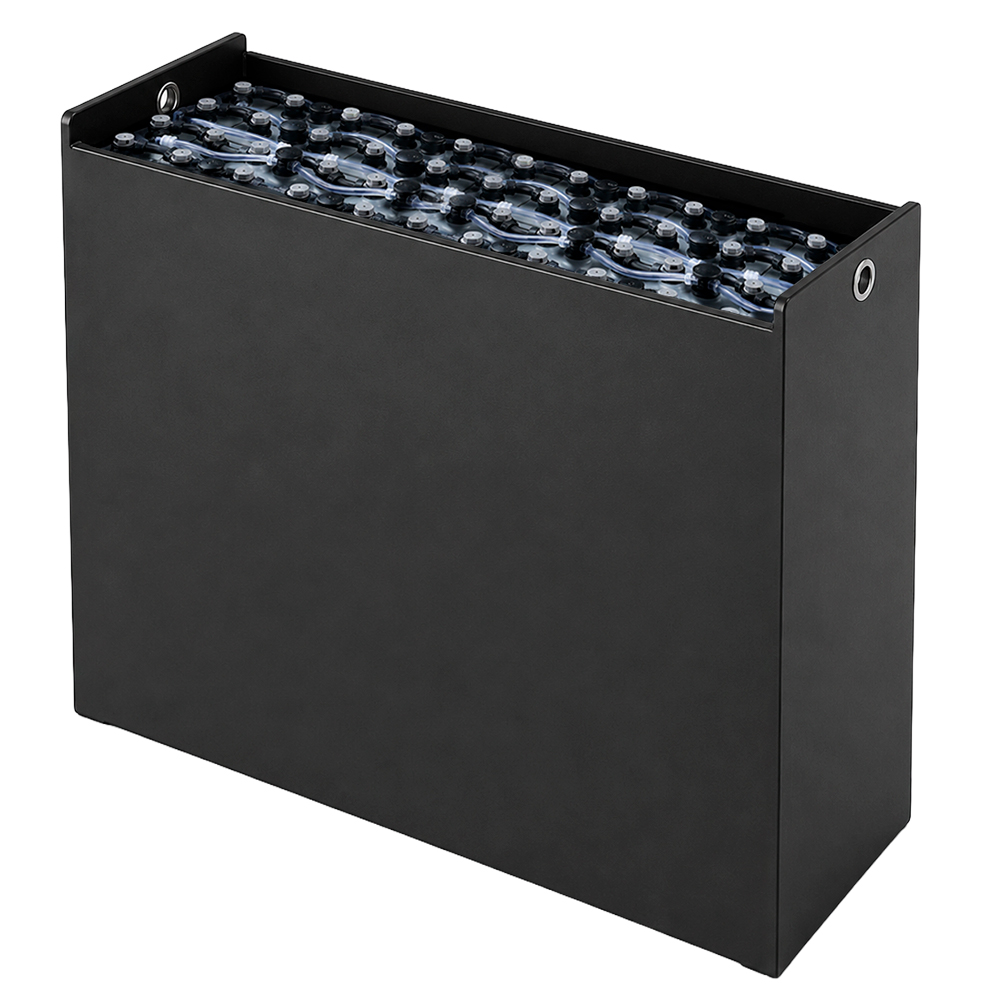 Gabelstaplerbatterie 24V 6PZS 690Ah (DIN-A) – technische Zeichnung mit Abmessungen