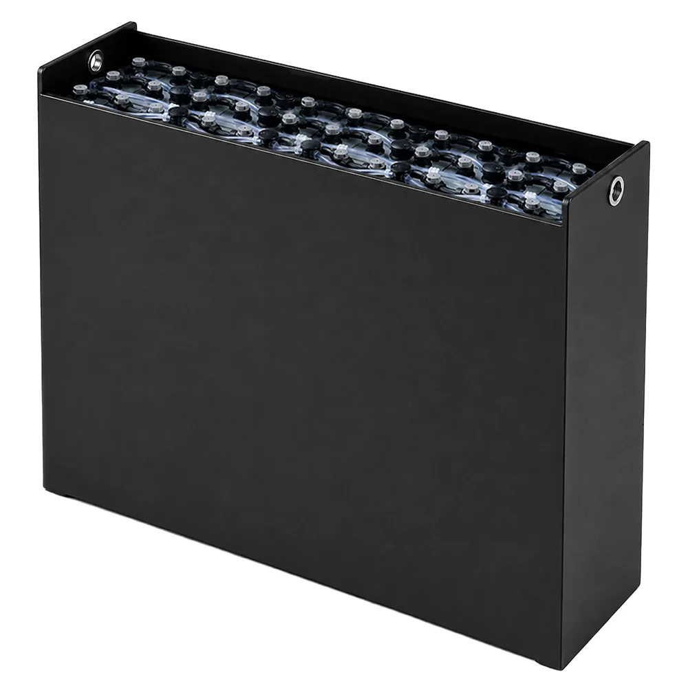 Gabelstaplerbatterie 24V 3PZS 375Ah – Art.-Nr. LZ24V-3PZS-375-NODIN – Maßzeichnung (L×B×H in mm)