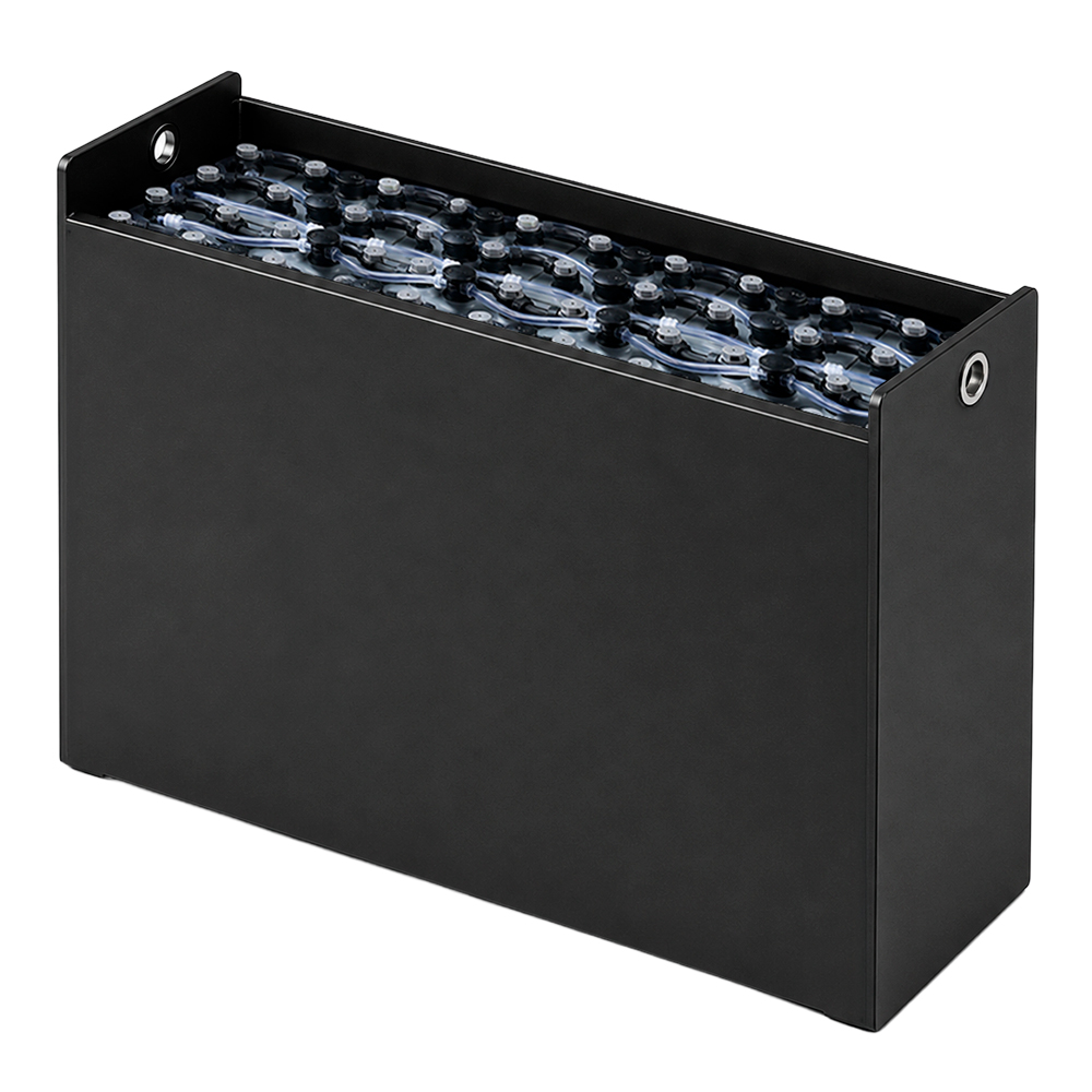 Gabelstaplerbatterie 24V 2PZS 230Ah (DIN-A) – technische Zeichnung mit Abmessungen