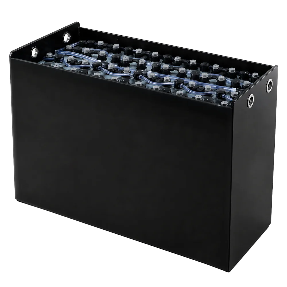 Gabelstaplerbatterie 48V 3PZS 465Ah (DIN-B) – Produktansicht – Art.-Nr. LZ48V-3PZS-465-DINB