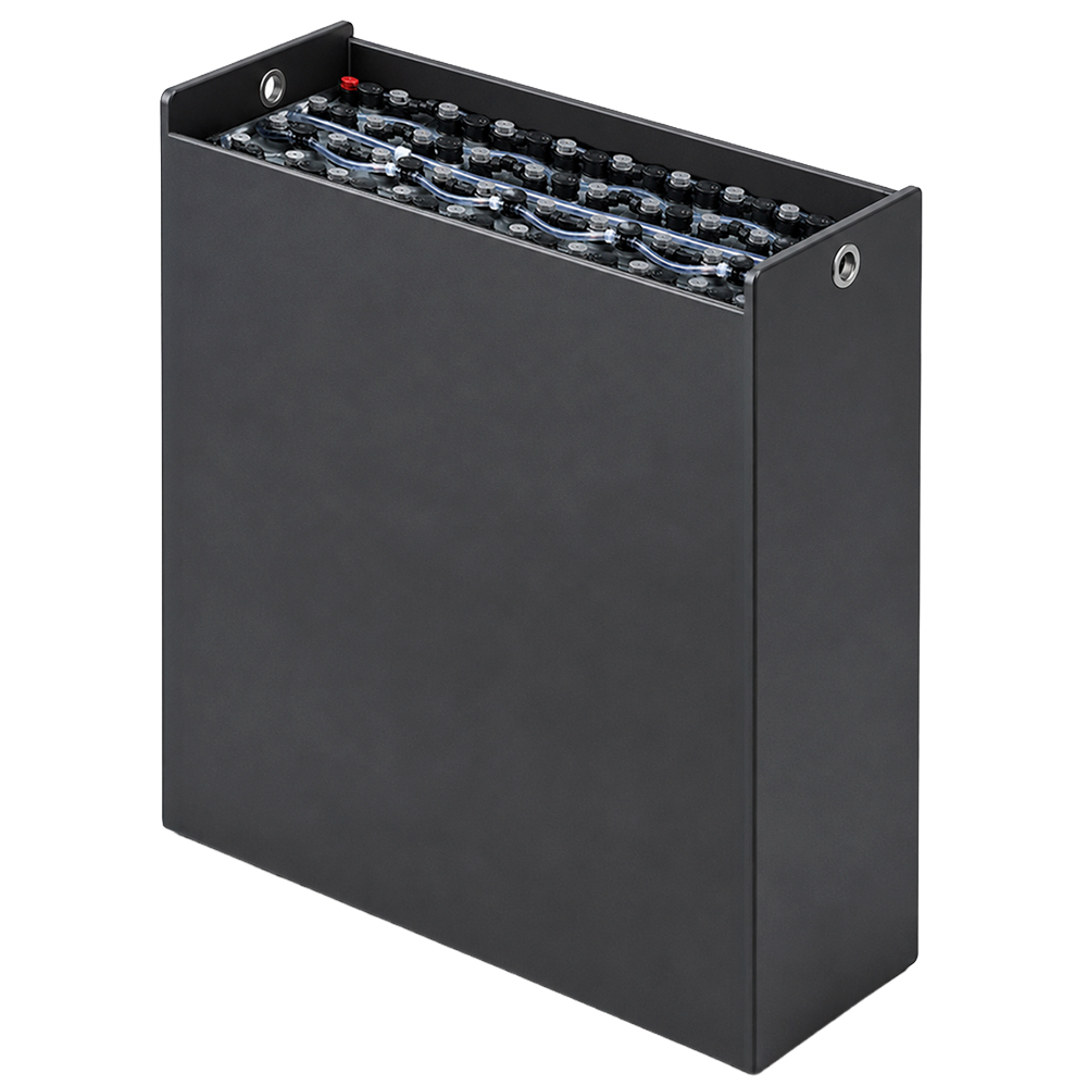 Gabelstaplerbatterie 24V 3PZB 300Ah – technische Zeichnung mit Abmessungen