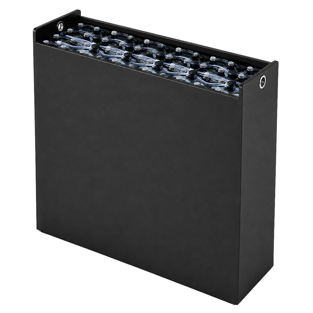 Gabelstaplerbatterie 24V 4PZB 300Ah – technische Zeichnung mit Abmessungen