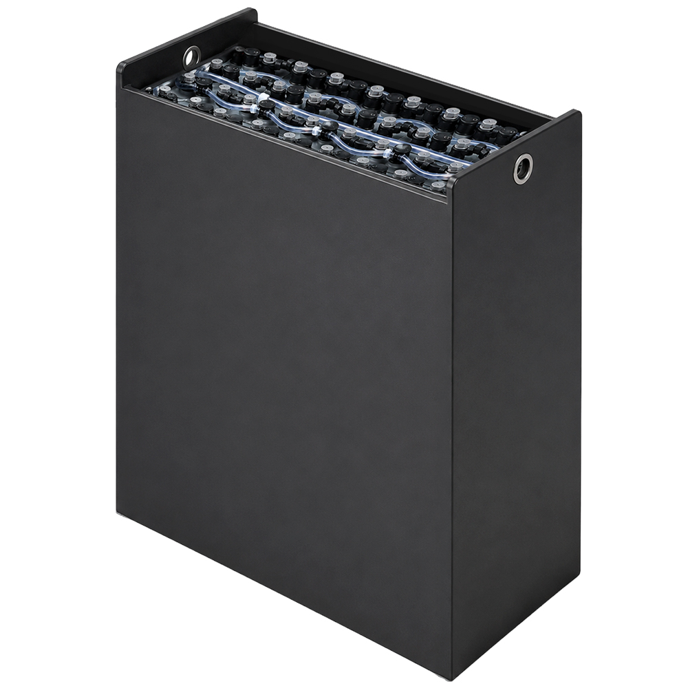 Gabelstaplerbatterie 24V 4PZS 500Ah (DIN-B) – technische Zeichnung mit Abmessungen
