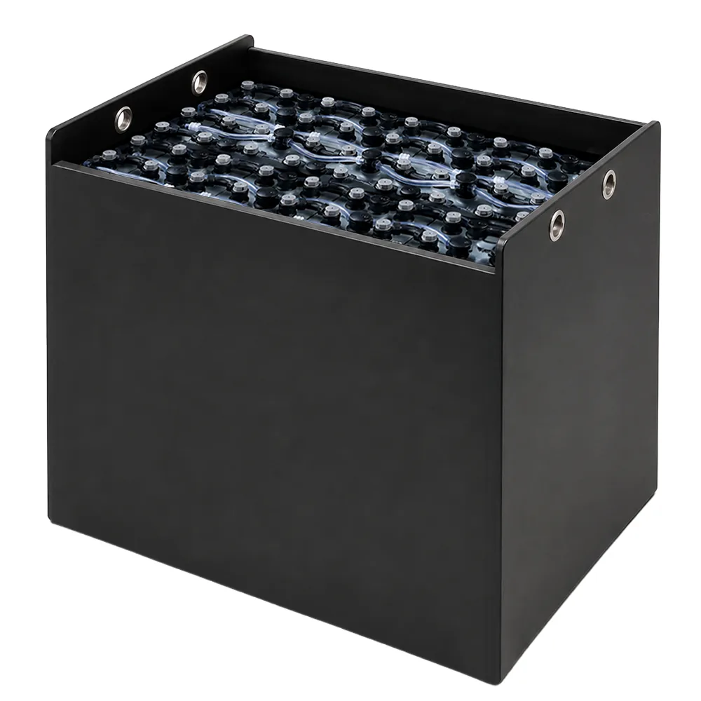 Gabelstaplerbatterie 48V 4PZS 560Ah (DIN-A) – Art.-Nr. LZ48V-4PZS-560-DINA – Maßzeichnung (L×B×H in mm)