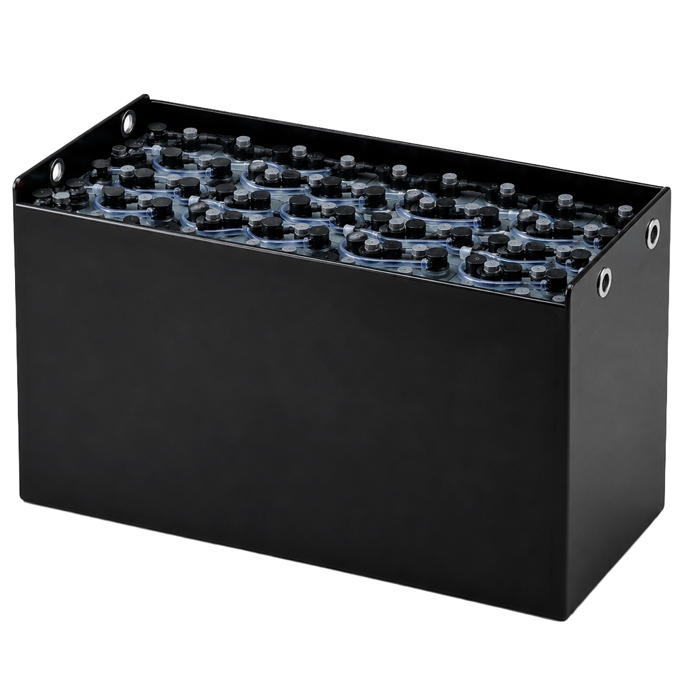Gabelstaplerbatterie 24V 5PZS 625Ah (DIN-A) – technische Zeichnung mit Abmessungen