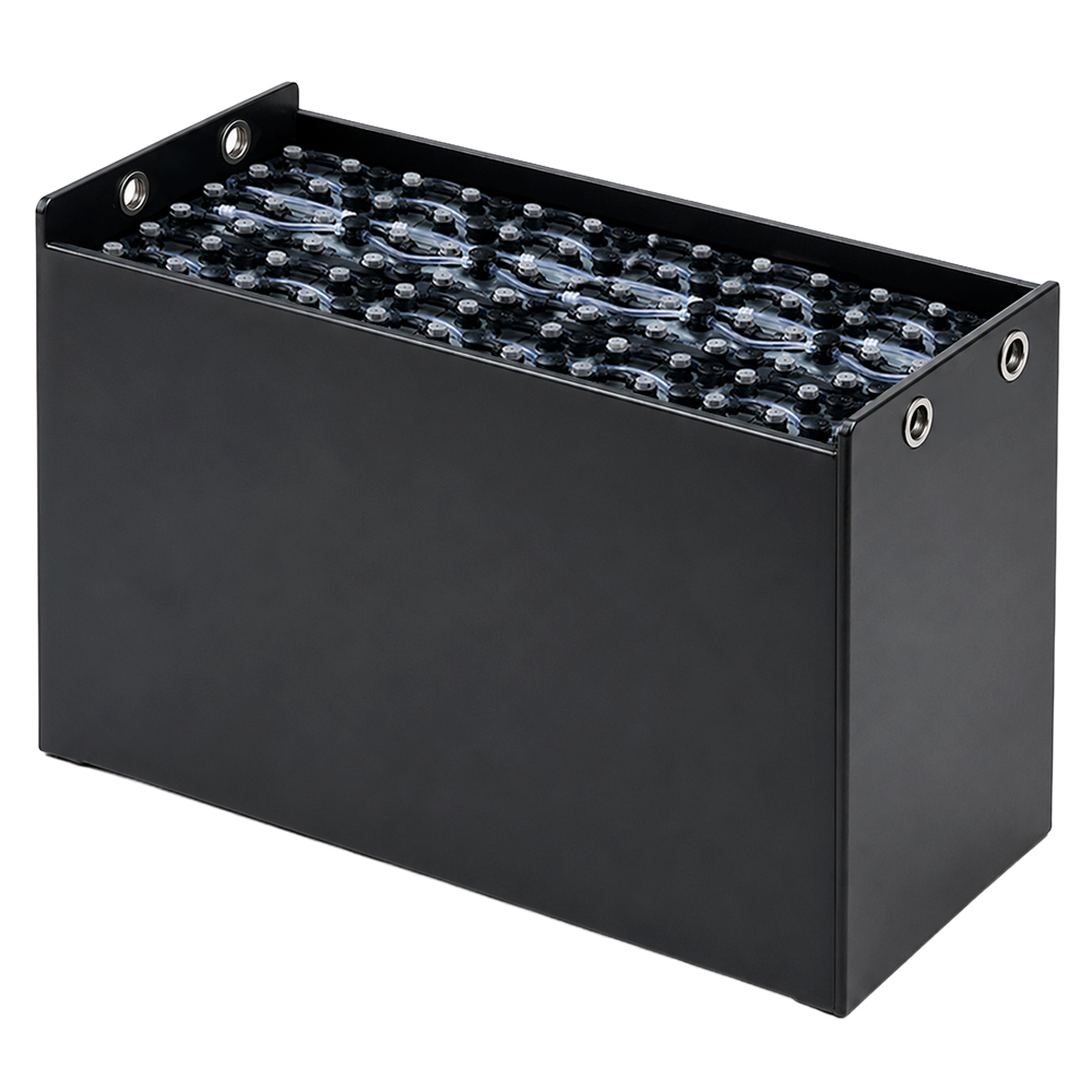 Gabelstaplerbatterie 48V 4PZS 460Ah (DIN-A) – technische Zeichnung mit Abmessungen