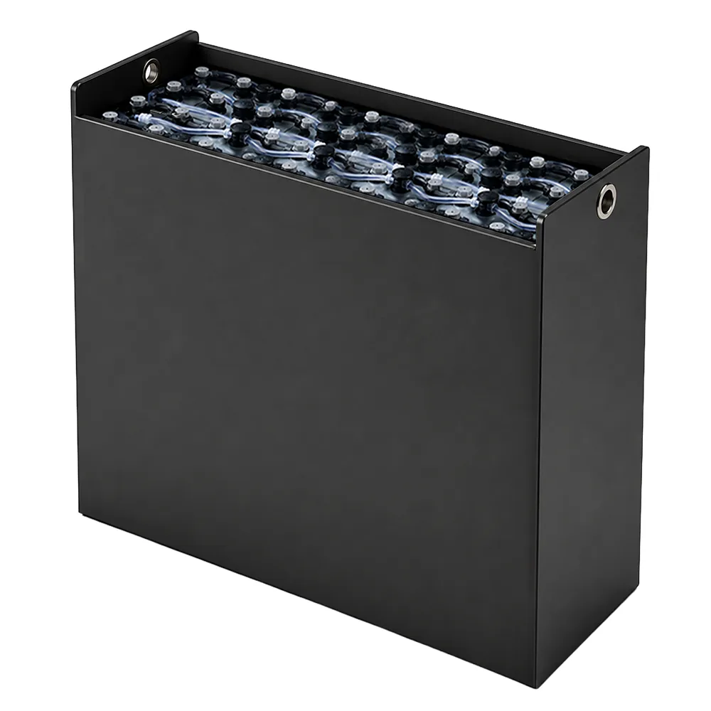 Gabelstaplerbatterie 24V 4PZS 240Ah (DIN-B) – Art.-Nr. LZ24V-4PZS-240-DINB – Maßzeichnung (L×B×H in mm)