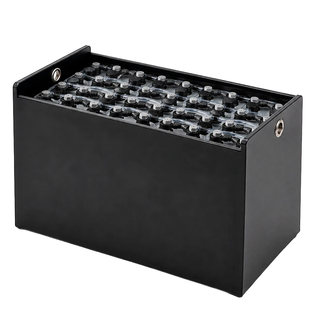Gabelstaplerbatterie 48V 6PZS 540Ah (DIN-B) – Produktansicht – Art.-Nr. LZ48V-6PZS-540-DINB