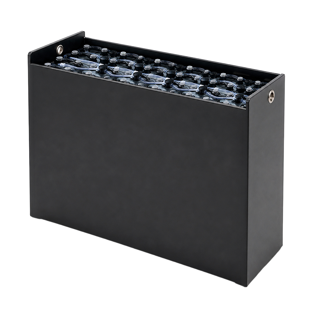 Gabelstaplerbatterie 48V 6PZS 930Ah (DIN-C) – technische Zeichnung mit Abmessungen