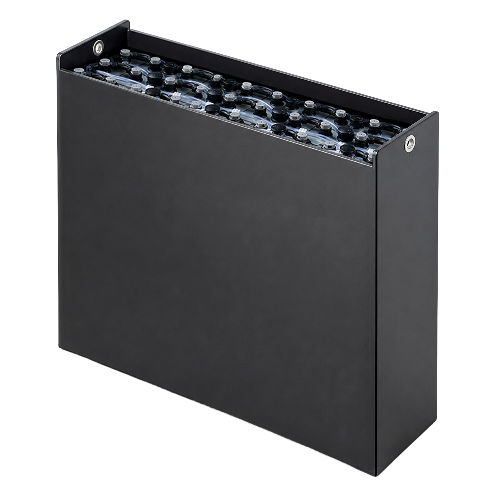 Gabelstaplerbatterie 24V 3PZS 240Ah (DIN-A) – technische Zeichnung mit Abmessungen