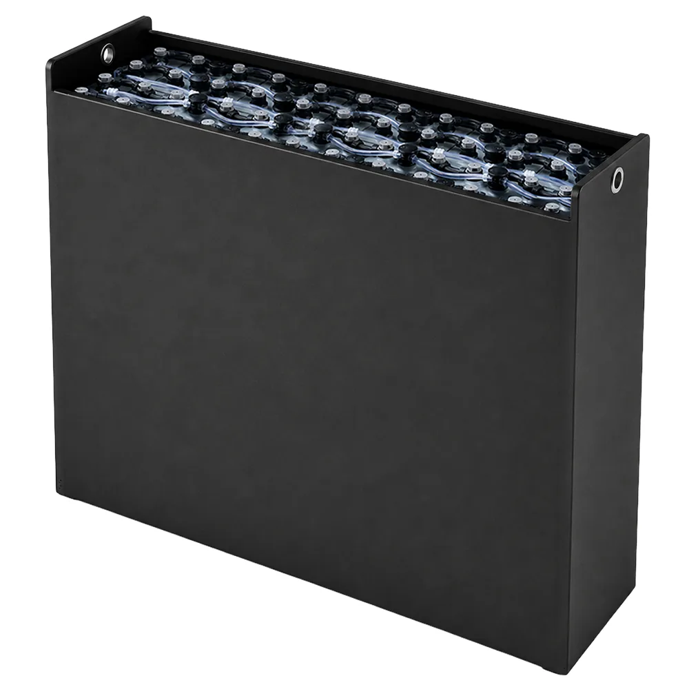 Gabelstaplerbatterie 24V 4PZS 320Ah (DIN-A) – Art.-Nr. LZ24V-4PZS-320-DINA – Maßzeichnung (L×B×H in mm)